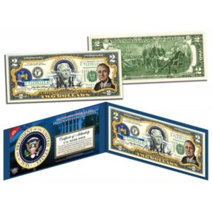 U.S. Mint FRANKLIN D ROOSEVELT  32. prezident USA 2 USD Originální zákonné platidlo v USA