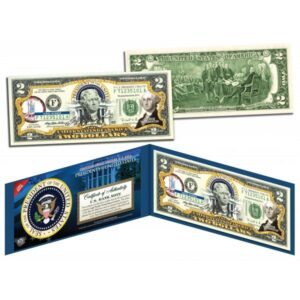 U.S. Mint GEORGE WASHINGTON  1. prezident USA  2 USD Originální zákonné platidlo v USA