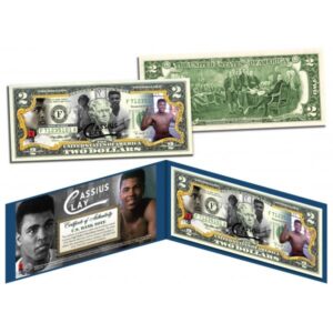 U.S. Mint Muhammad Ali - CASSIUS CLAY -  2 USA - Oficiálně licencovaný